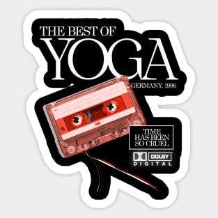 Yoga Germany Sticker